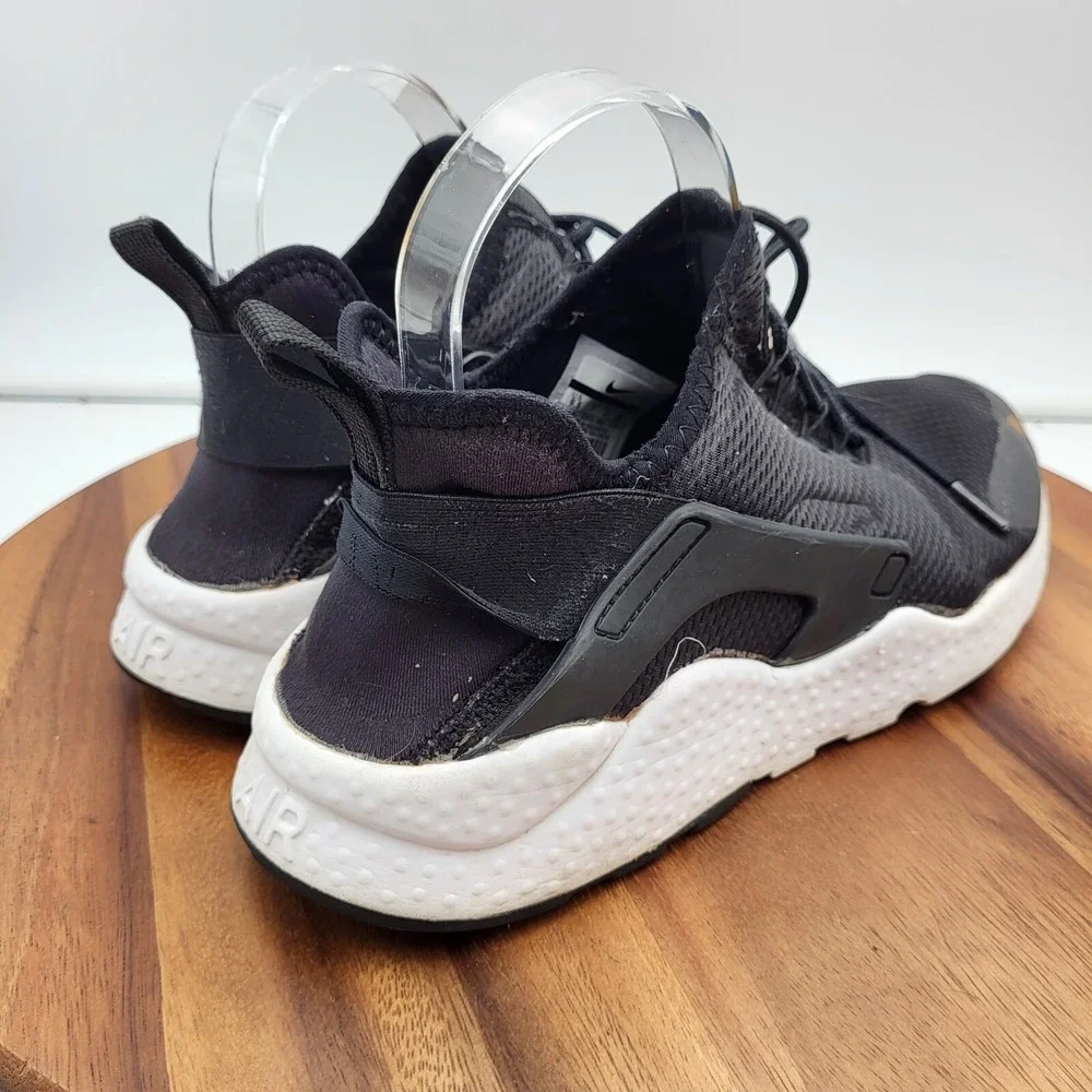 Nike‎ Womens Air Huarache Run Running Shoes Size 9.5 819151-008 Black Trainers